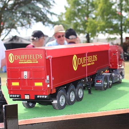 Display on the Duffields Stand at the Royal Norfolk Show 2015
