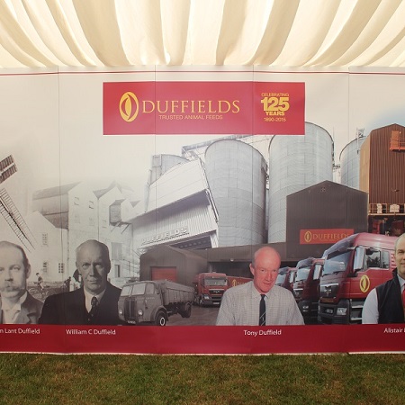 Duffields stand at the Royal Norfolk Show 2015