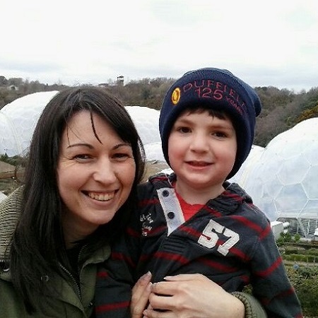 Clare at the Eden Project
